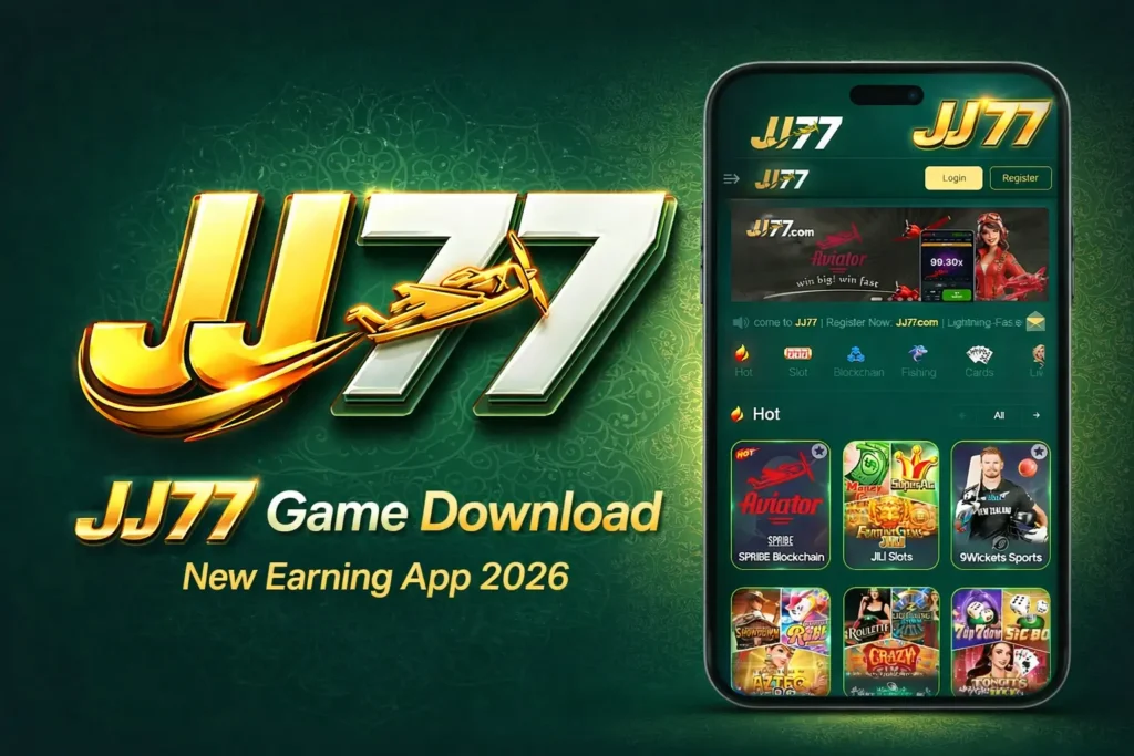 JJ77 Game register on Android