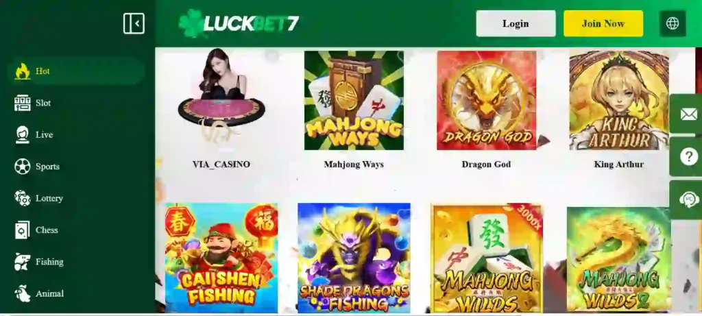 PlayLuck7-game-Apk